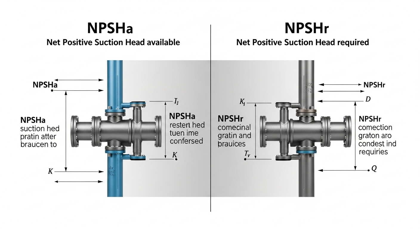 化学ポンプのNPSHの分析：NPSHAとNPSHRの違い