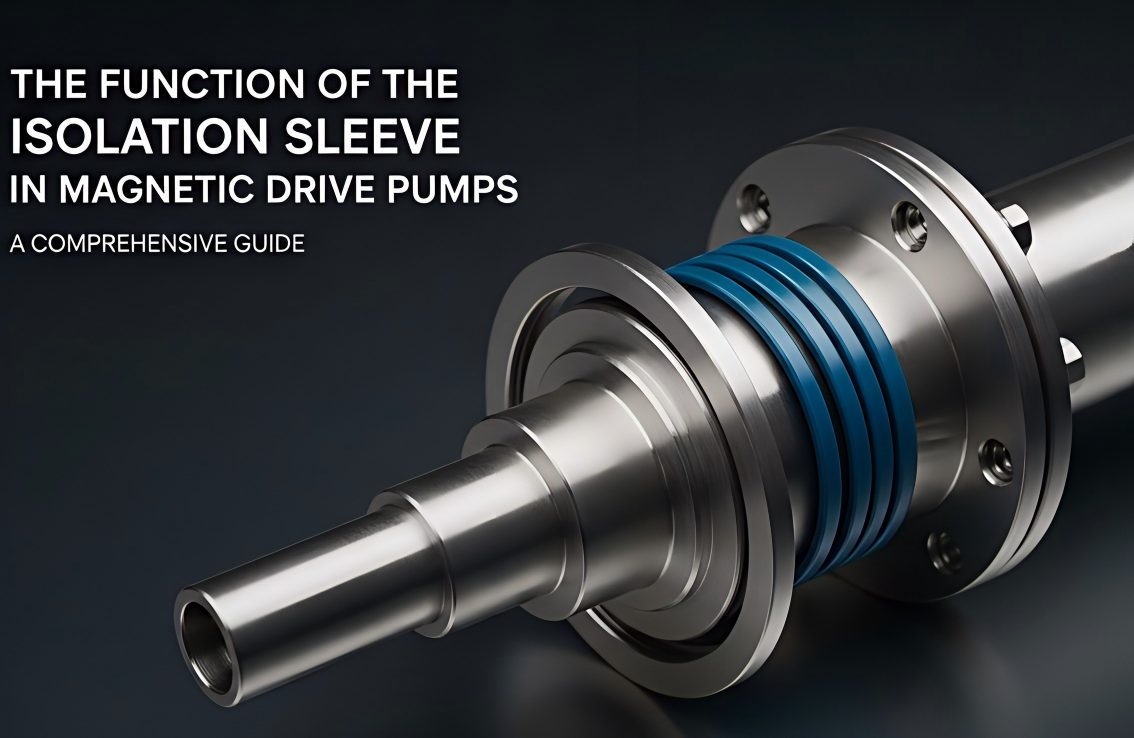 磁気駆動ポンプの隔離スリーブの機能